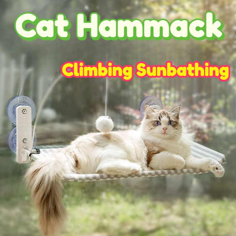 Cat Window Perch - Hamac pour chat à suspendre à