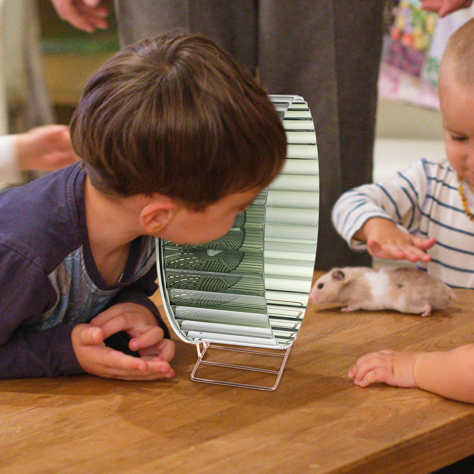 Hamster Cage Wheel - Roue d'exercice pour hamster, hérisson, chinchilla,