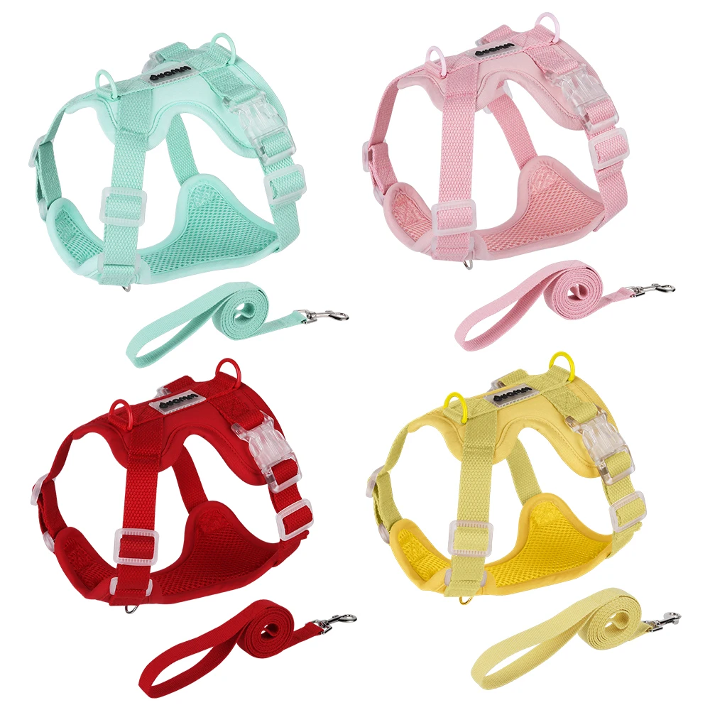 No Pull Dog Harness - Harnais léger et coloré pour chiens