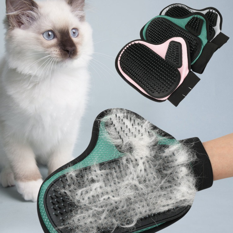 Pet Grooming Glove - Gants de toilettage pour animaux de