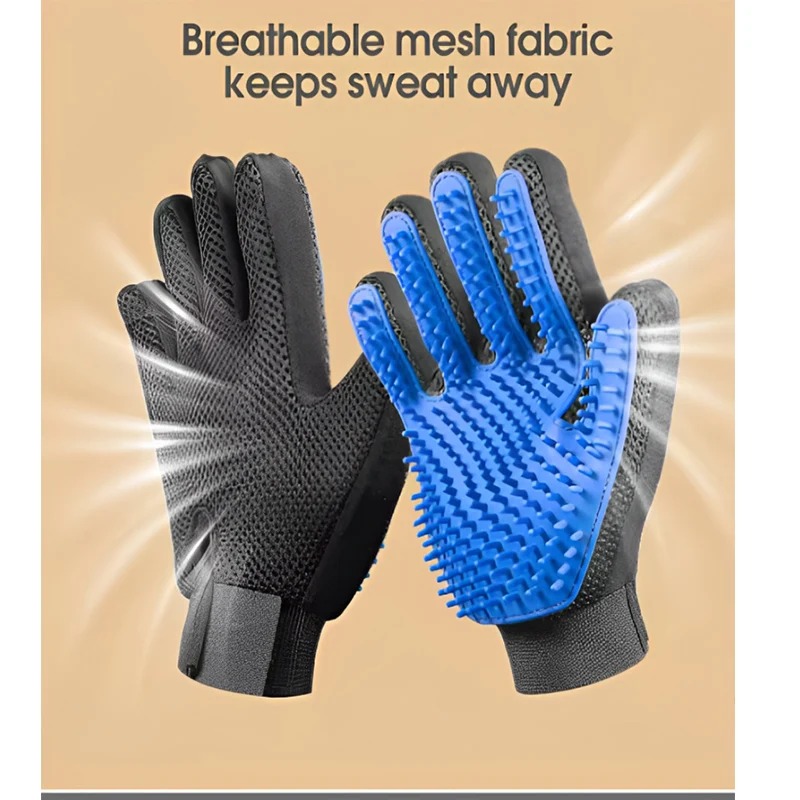 Pet Grooming Glove - Gant de toilettage pour animaux de