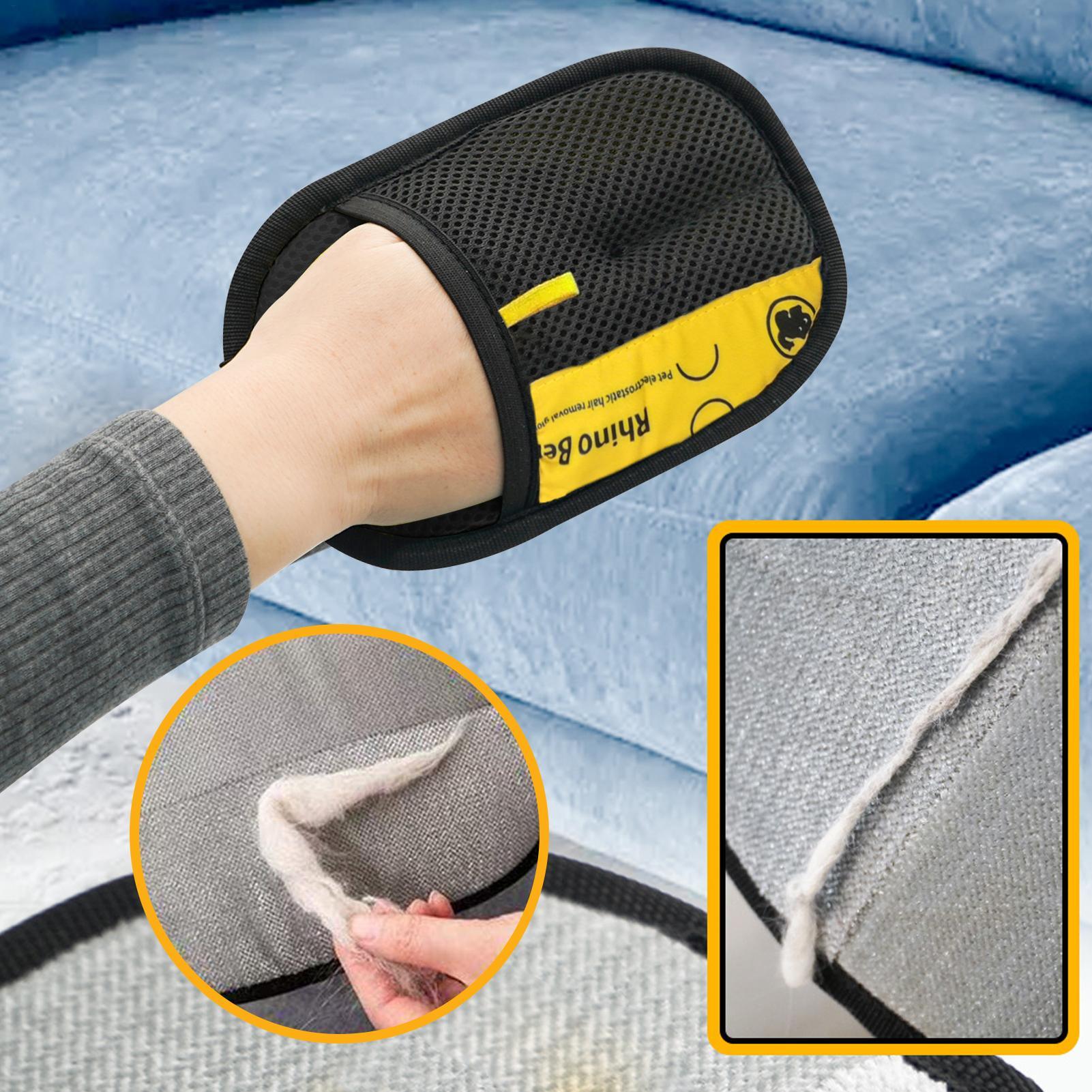 2 gants de toilettage pour cha - Pet Grooming Glove avis et prix
