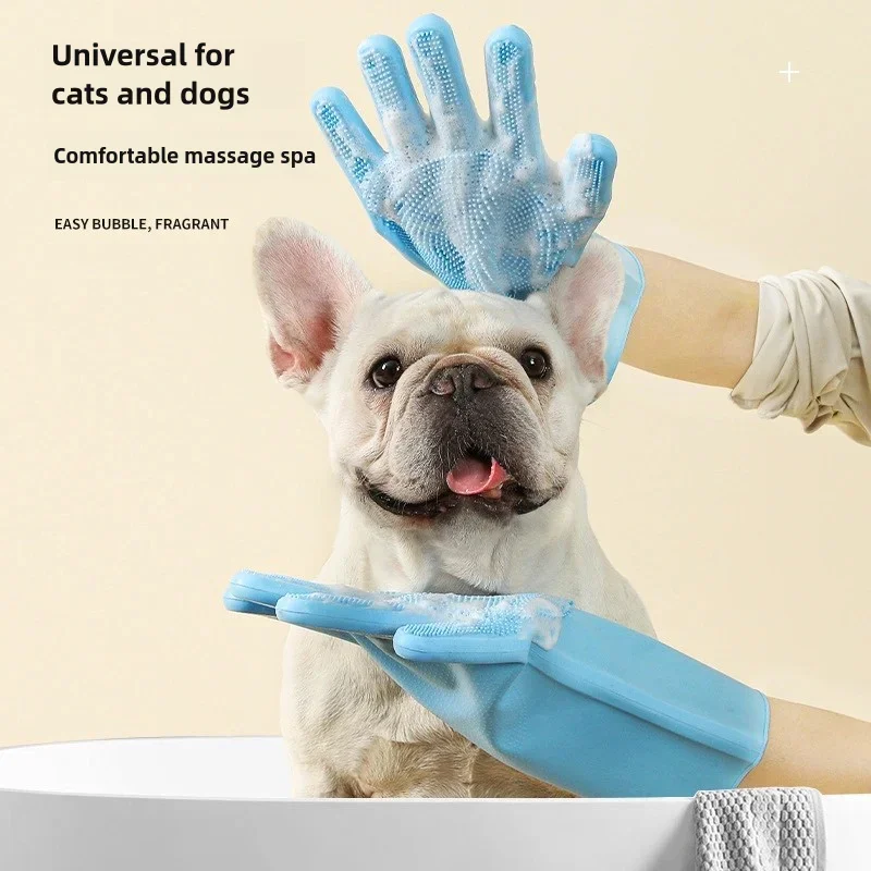 Gants de toilettage pour anima - Pet Grooming Glove avis et prix