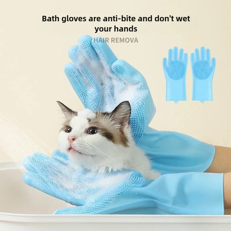 Gants de toilettage pour anima - Pet Grooming Glove avis et prix