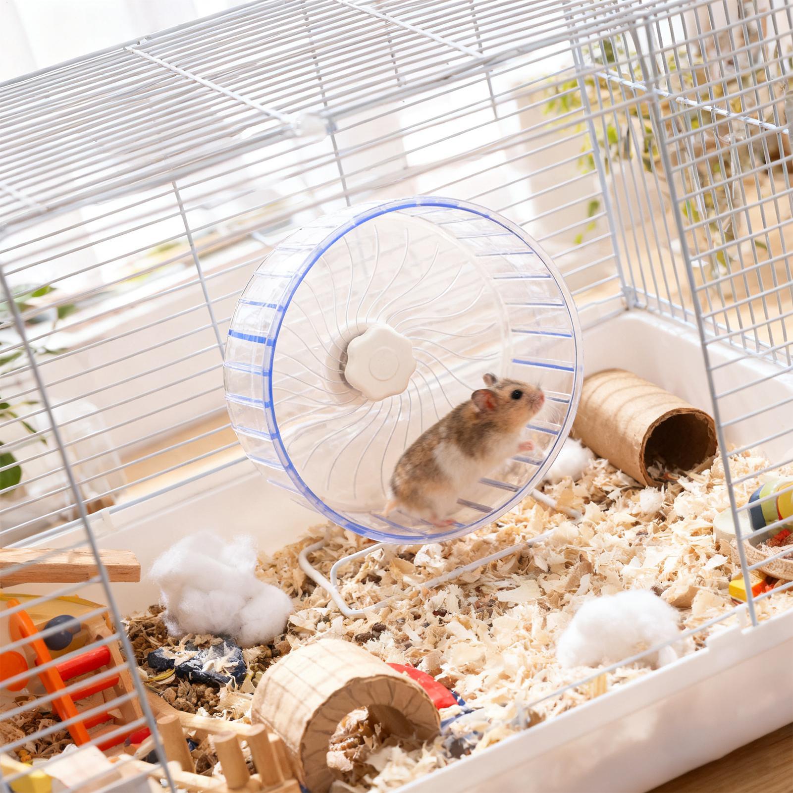 Roue de course transparente él - Hamster Cage Wheel avis et prix
