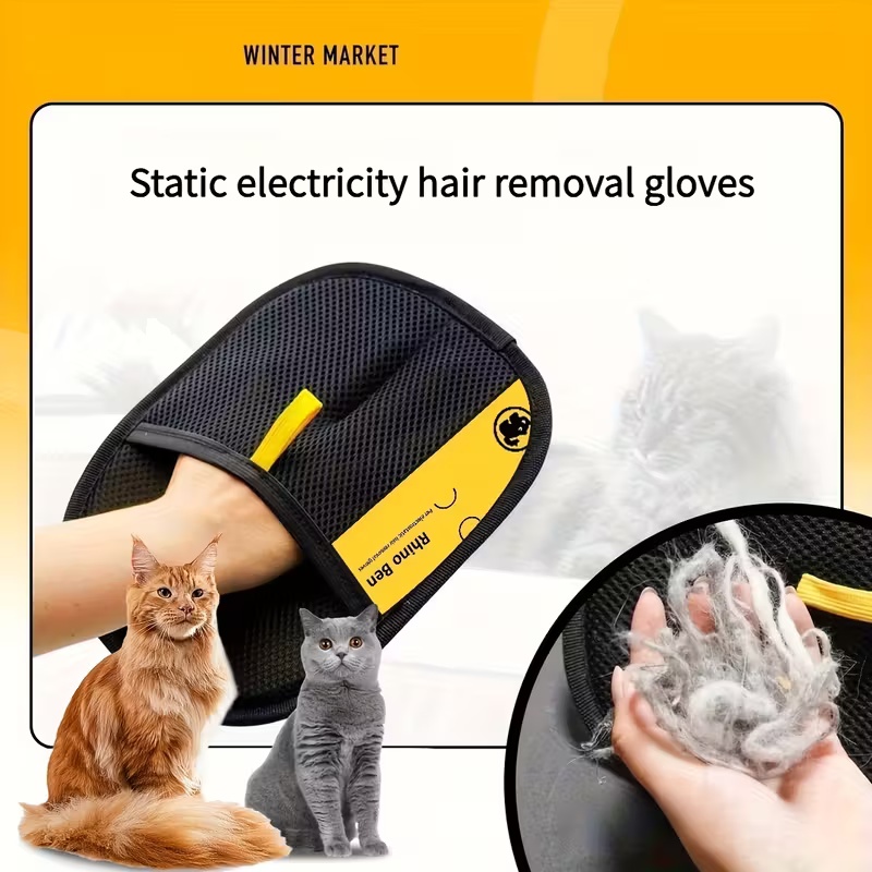 Brosse et gants de toilettage  - Pet Grooming Glove avis et prix