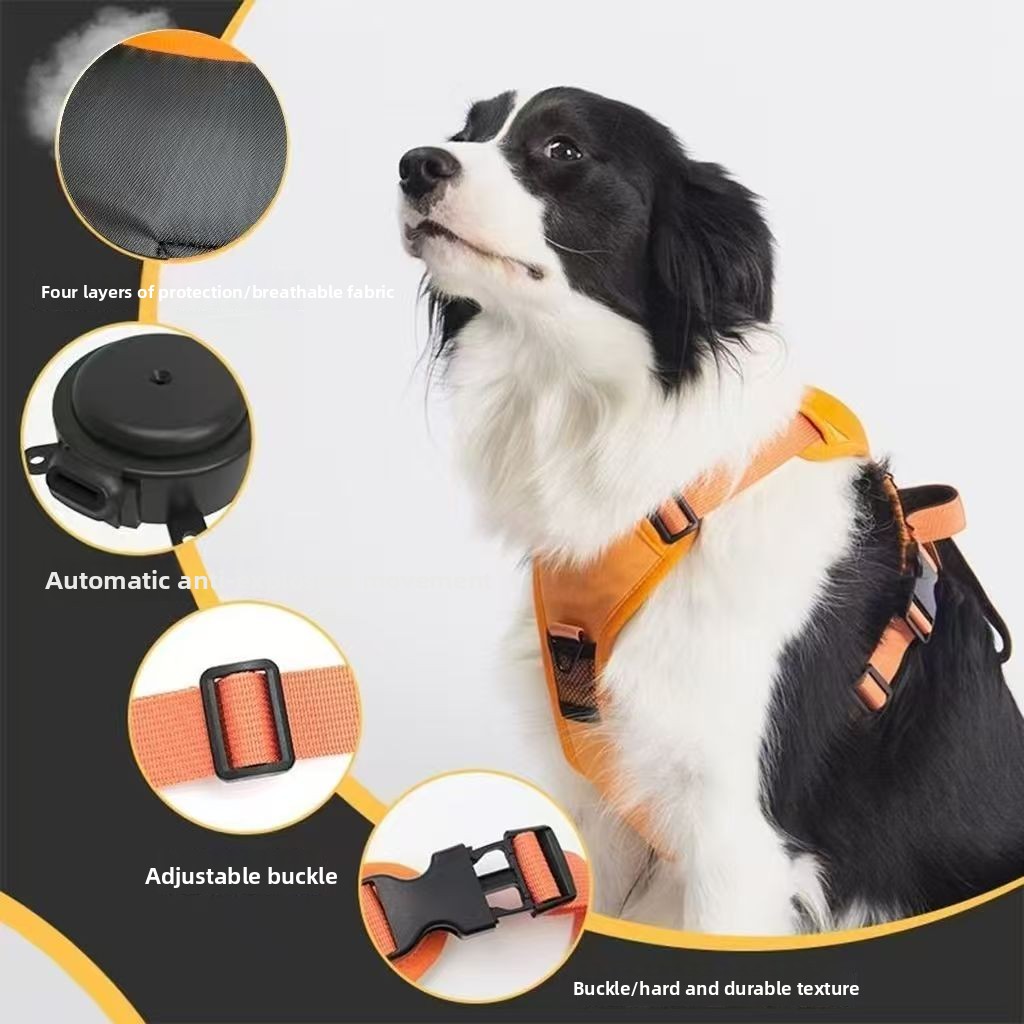 Harnais et laisse rétractable  - No Pull Dog Harness avis et prix