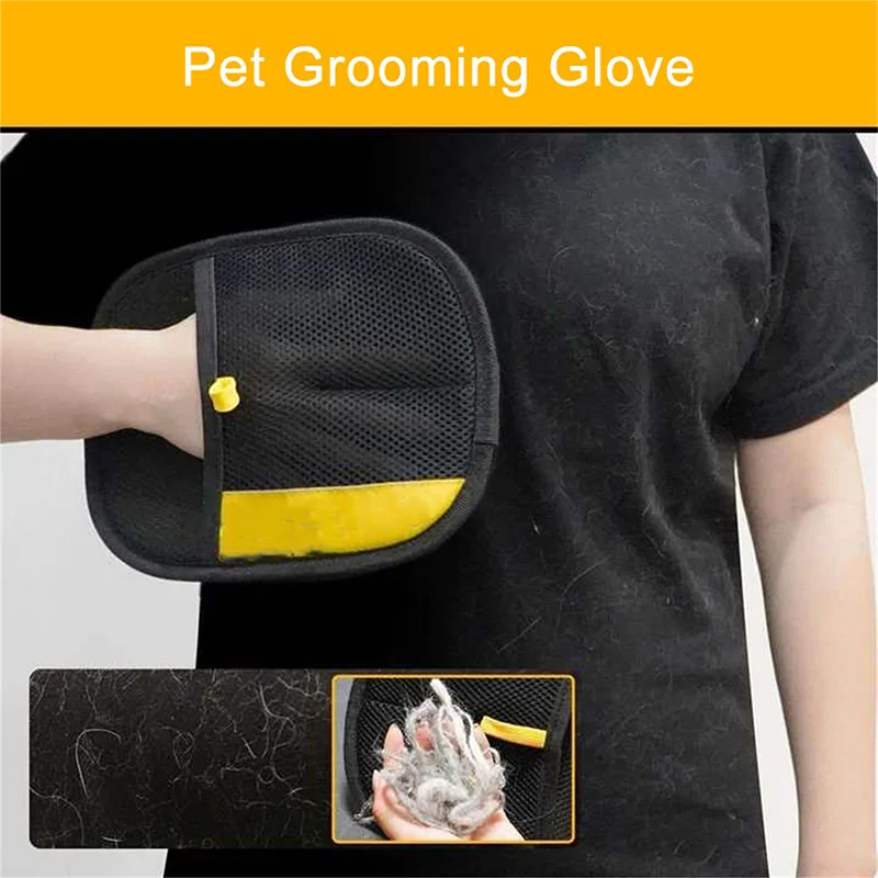 Gants électrostatiques pour l' - Pet Grooming Glove avis et prix