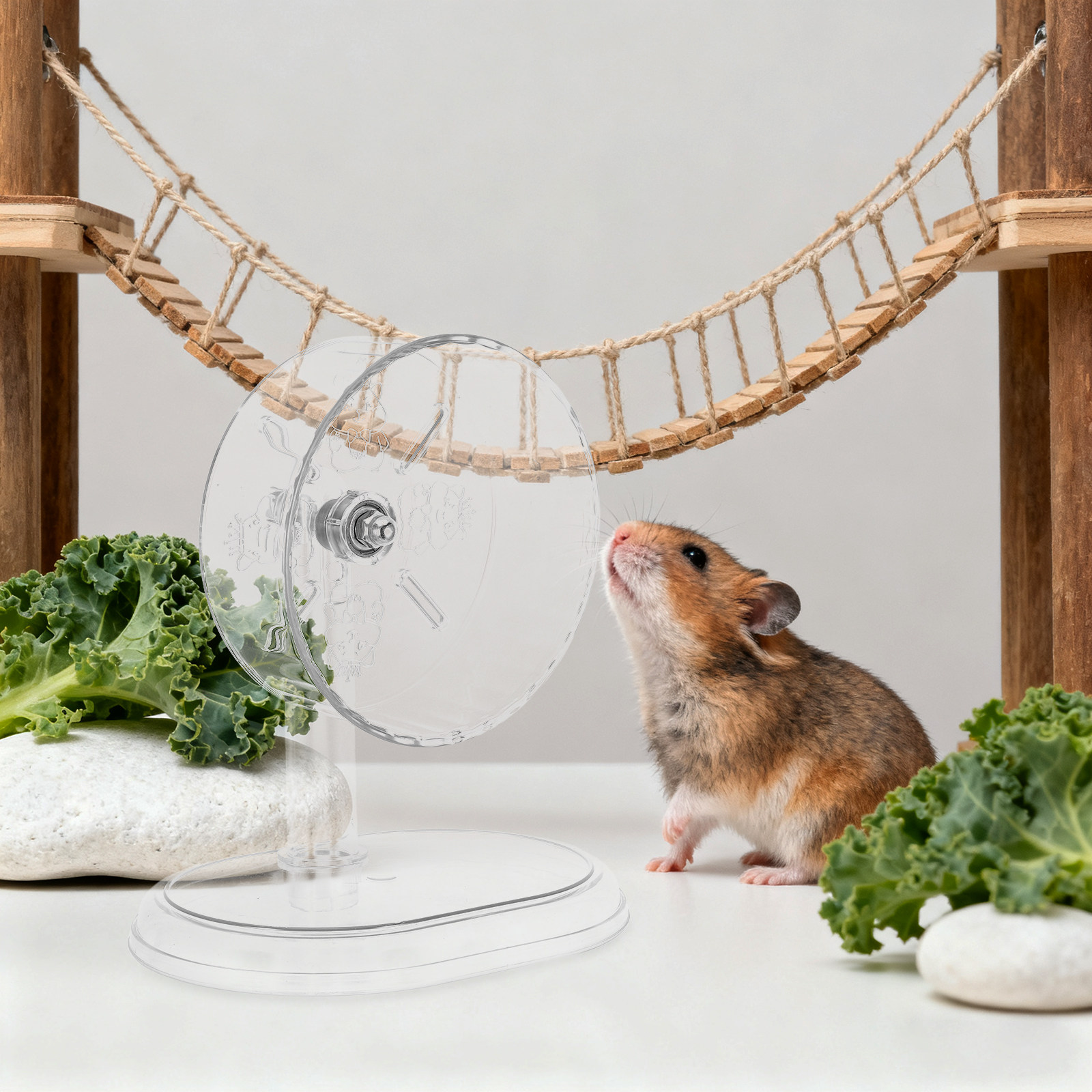 Roue d'exercice silencieuse de - Hamster Cage Wheel avis et prix