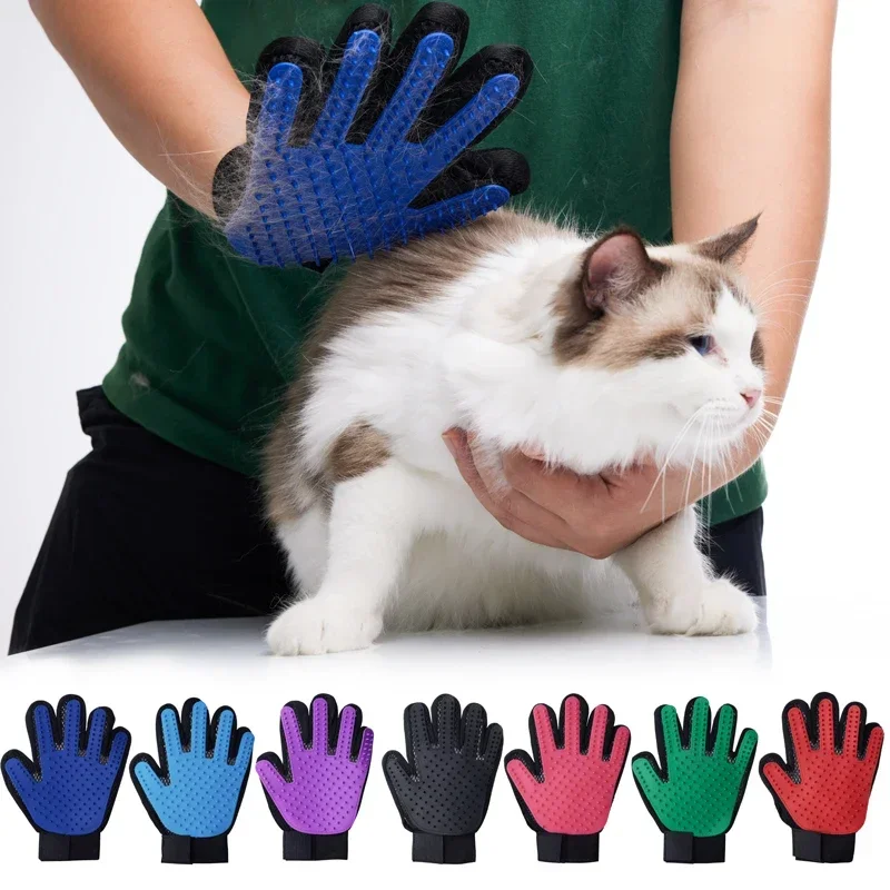 Gants en caoutchouc pour enlev - Pet Grooming Glove avis et prix