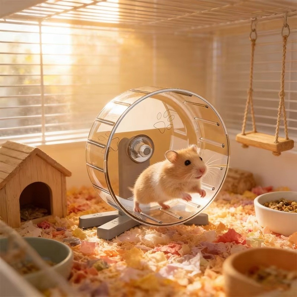 Roue d'exercice silencieuse po - Hamster Cage Wheel avis et prix