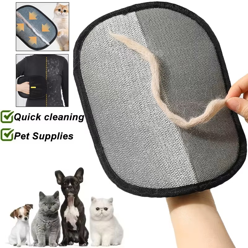 Outil de retrait des poils d'a - Pet Grooming Glove avis et prix