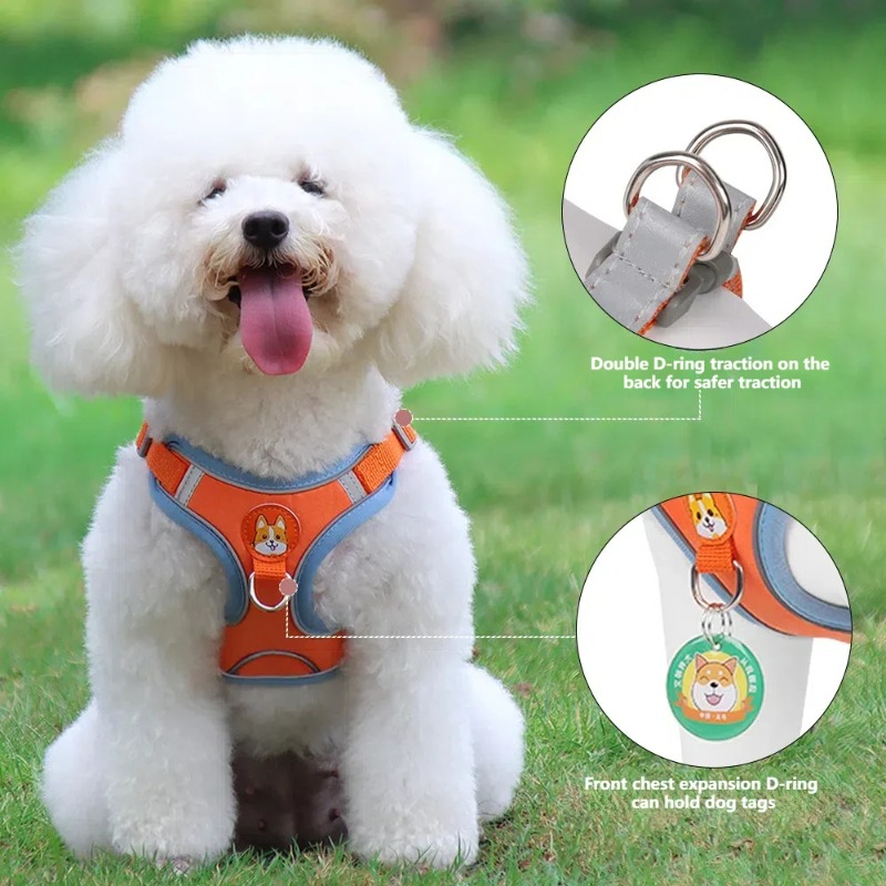 Harnais et laisse anti-tractio - No Pull Dog Harness avis et prix