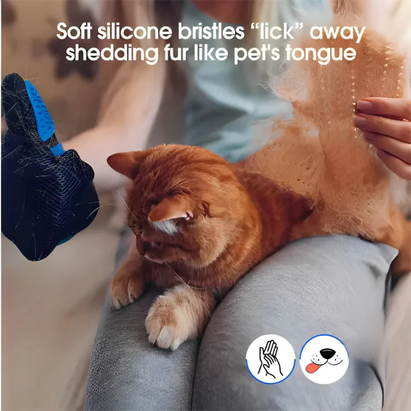 Gant peigne pour poils d'anima - Pet Grooming Glove avis et prix