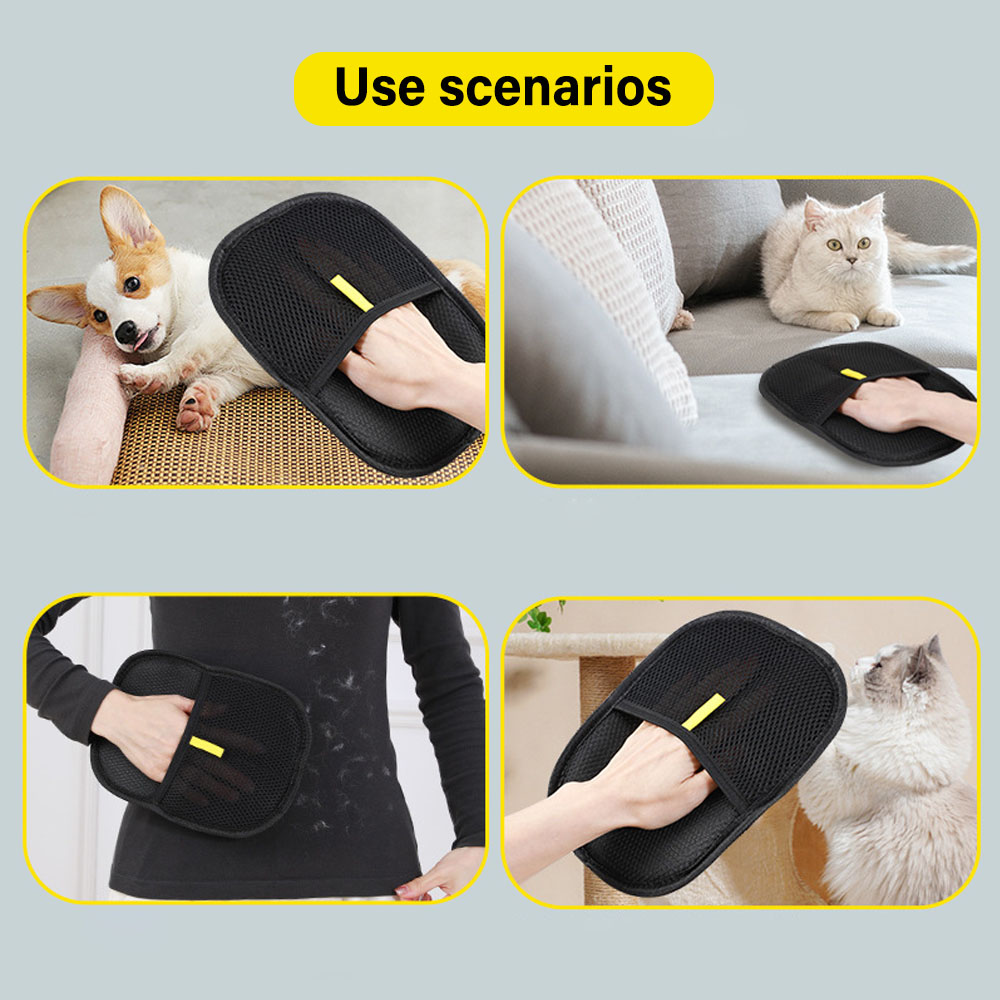 Gants de toilettage pour anima - Pet Grooming Glove avis et prix