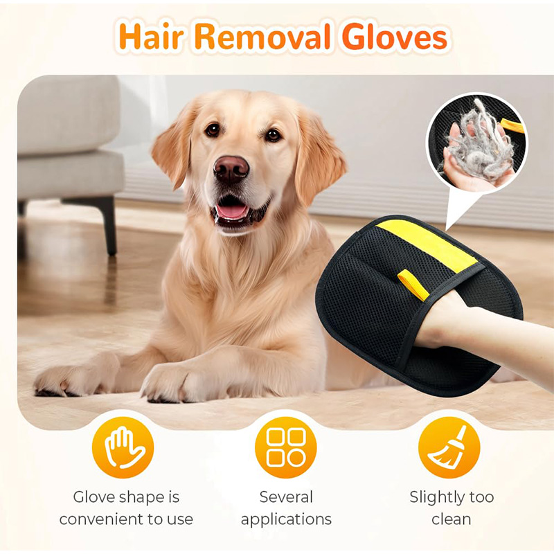 Outil de retrait des poils d'a - Pet Grooming Glove avis et prix