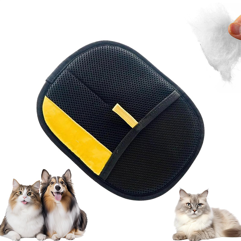 Outil de retrait des poils d'a - Pet Grooming Glove avis et prix