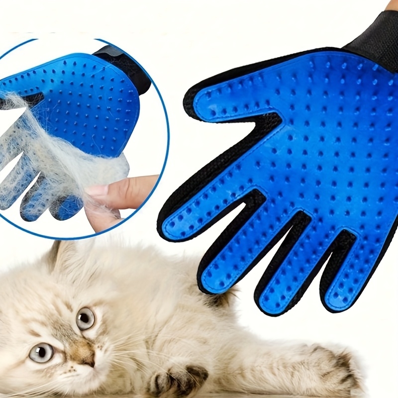 2 gants de toilettage pour ani - Pet Grooming Glove avis et prix