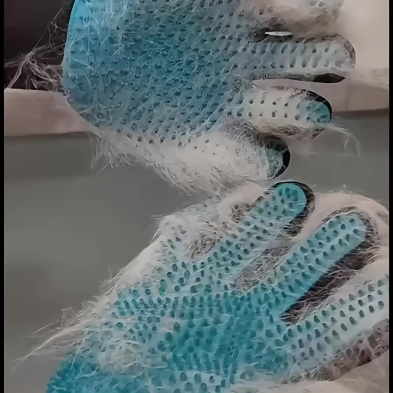 2 gants de toilettage pour ani - Pet Grooming Glove avis et prix